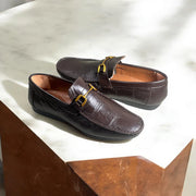 Leather Loafers-5017