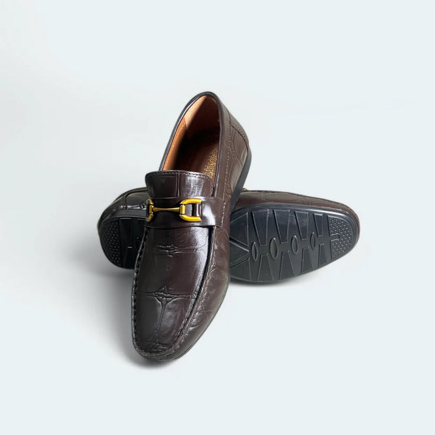 Leather Loafers-5017